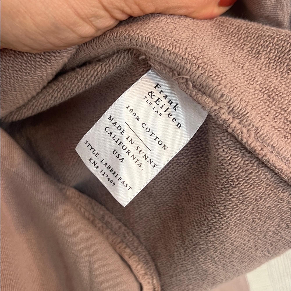 Frank & Eileen BELFAST Sweatshirt Peacoat Sz S new - Picture 5 of 6